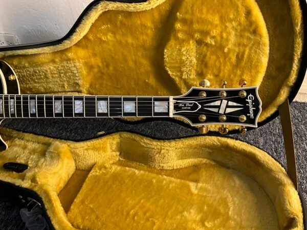Epiphone Les Paul Custom Ebony inspired by Gibson Custom Shop - Image 4