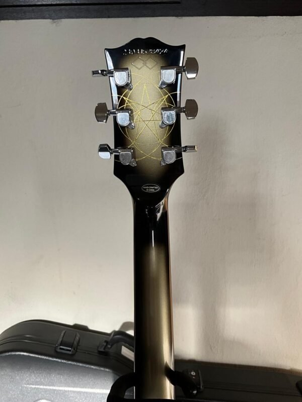 Epiphone Les Paul, Adam Jones Custom Electric Guitar Antique Silver Burst - Image 6