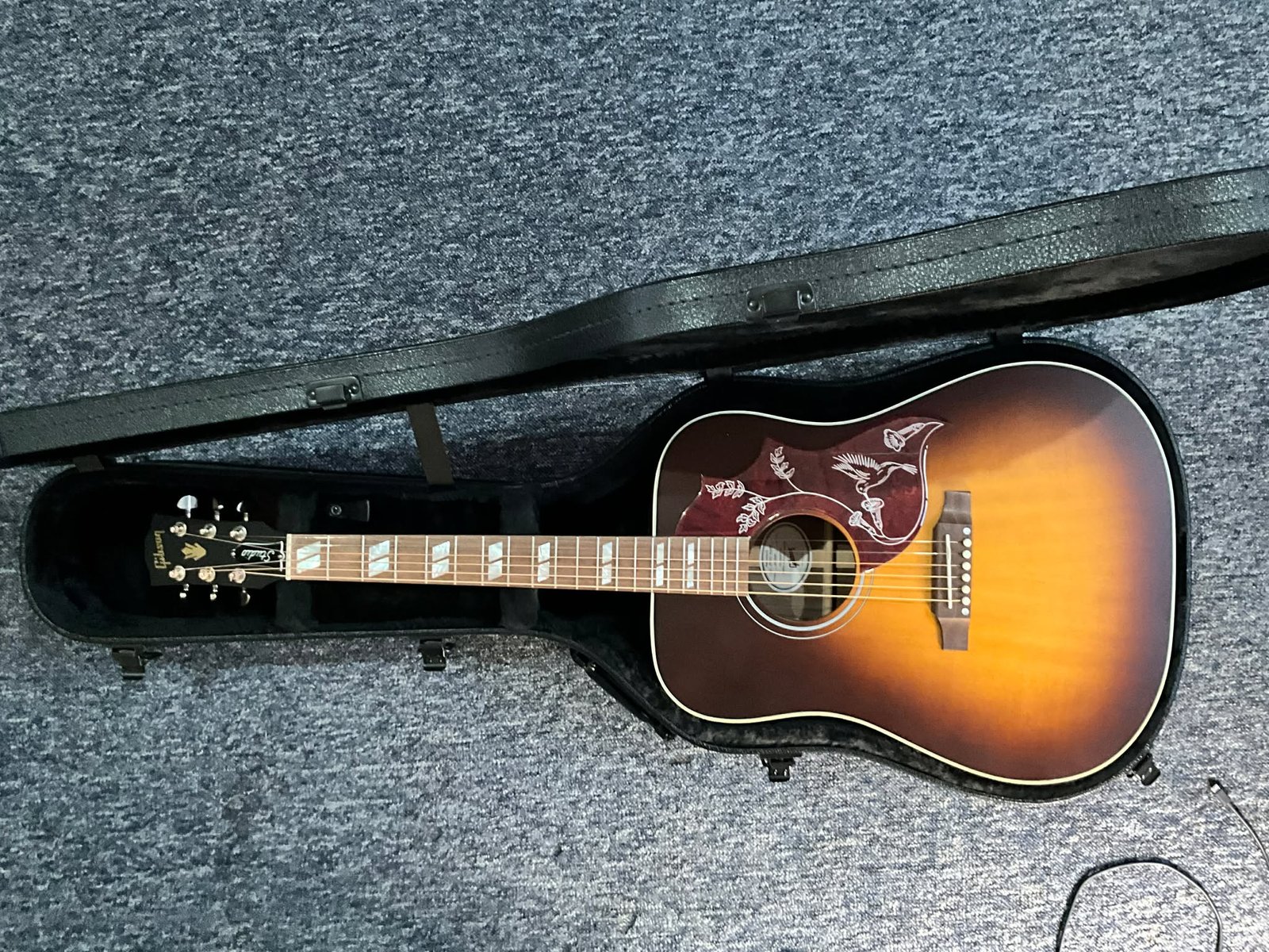 Gibson Acoustic Hummingbird Studio Walnut Acoustic Electric Guitar - Image 3