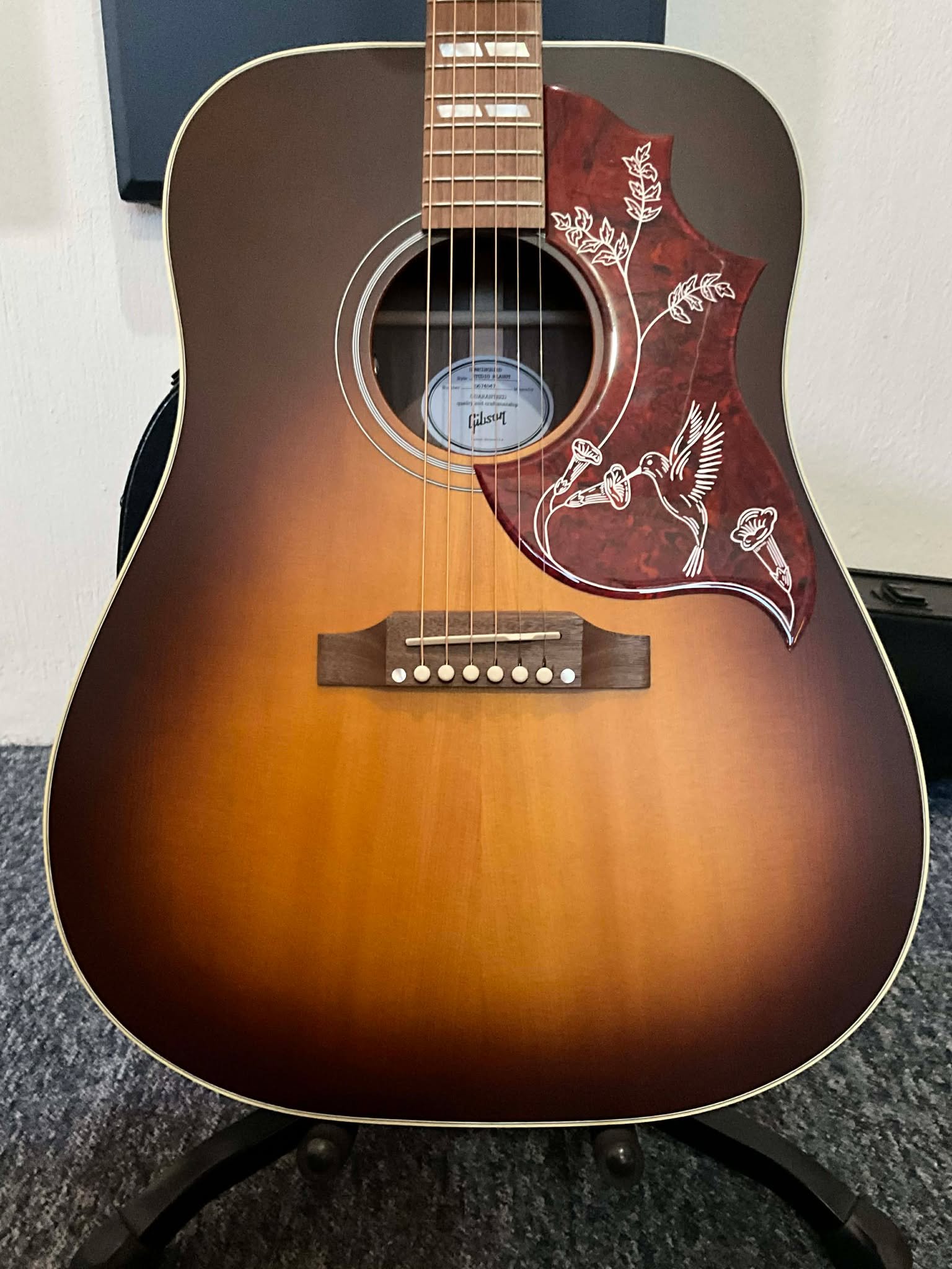 Gibson Acoustic Hummingbird Studio Walnut Acoustic Electric Guitar - Image 7