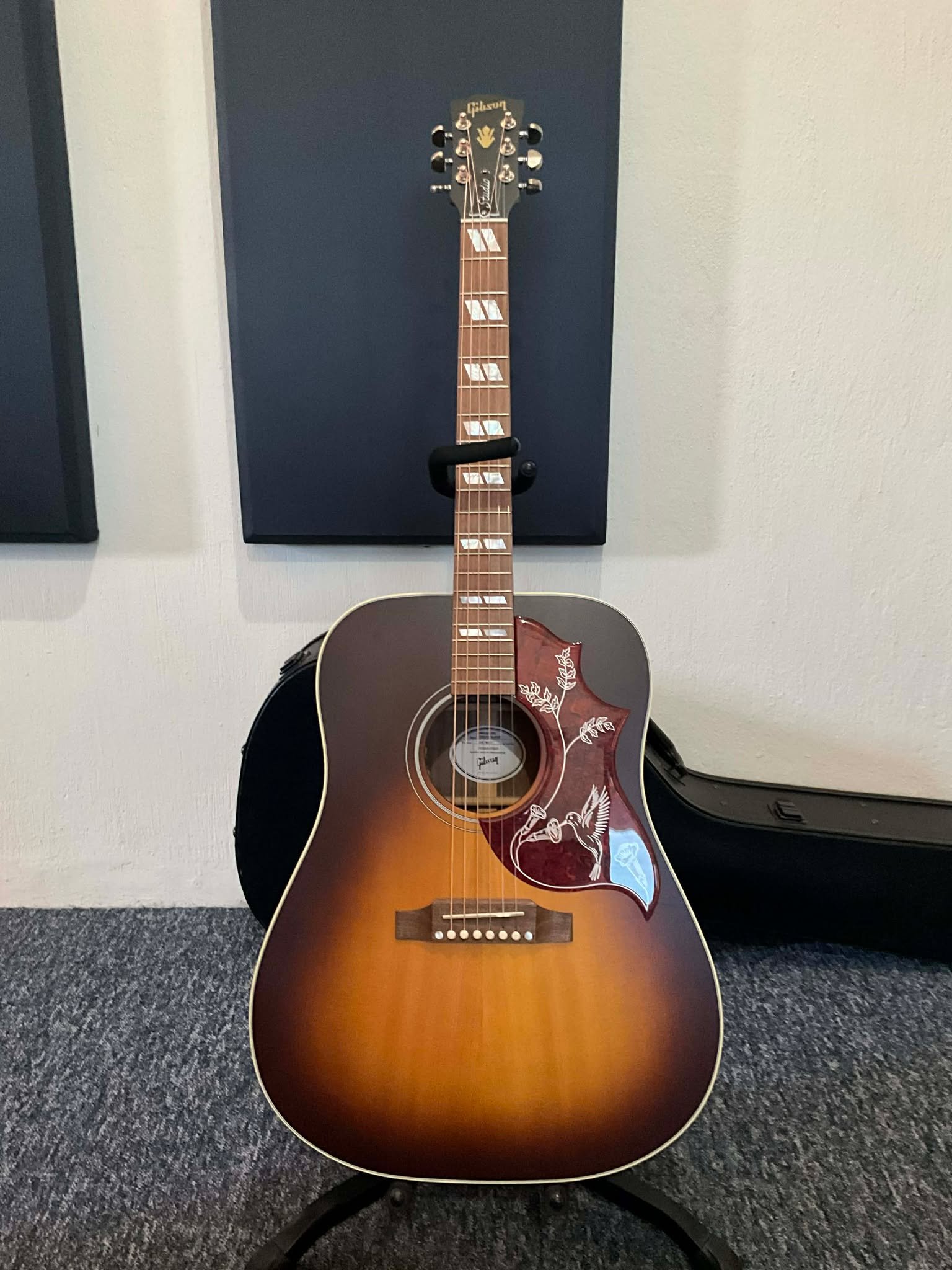 Gibson Acoustic Hummingbird Studio Walnut Acoustic Electric Guitar - Image 10
