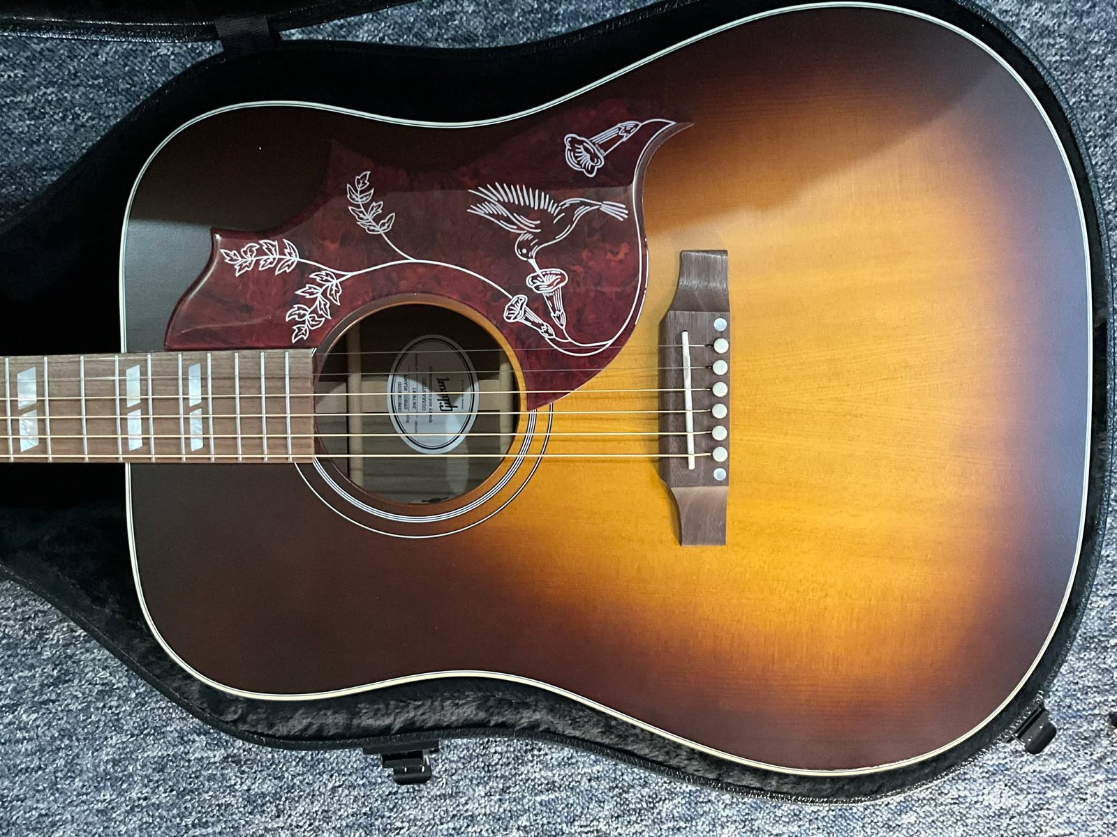 Gibson Acoustic Hummingbird Studio Walnut Acoustic Electric Guitar - Image 12